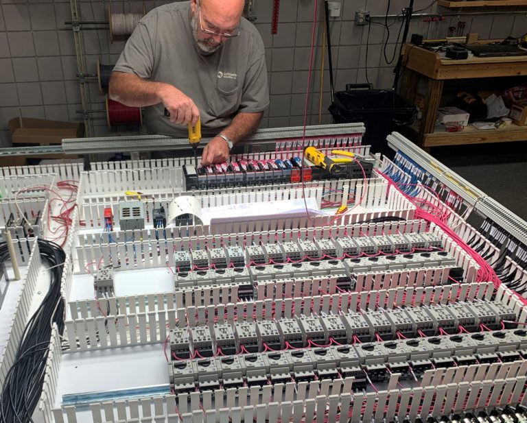 warehouse control panel fabrication image