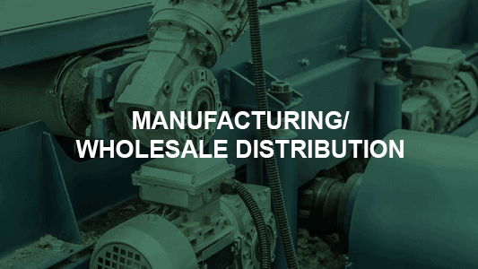 manufacturing and wholesale distribution industry segment solutions