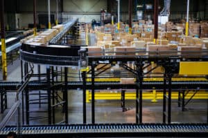 salson logistics conveyor lines elevated gallery image