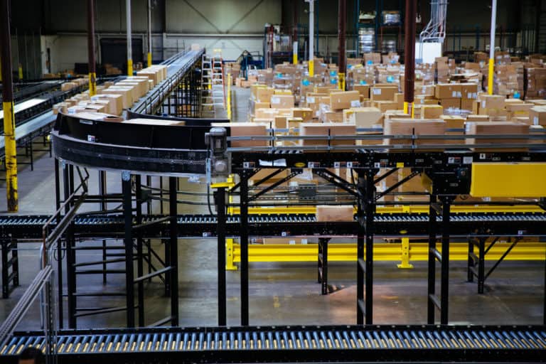 salson logistics conveyor lines elevated gallery image