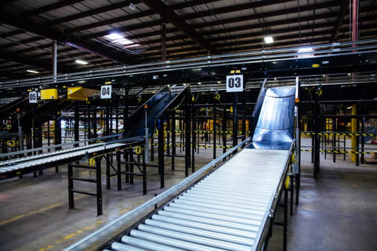 salson logistics conveyor chute gallery image