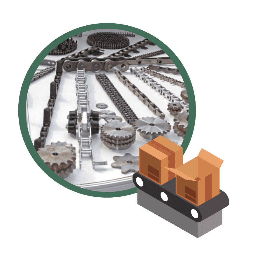 spare parts contract graphic element