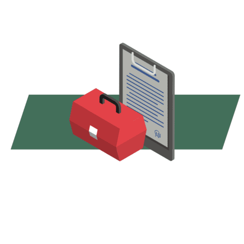 preventative maintenance service graphic element