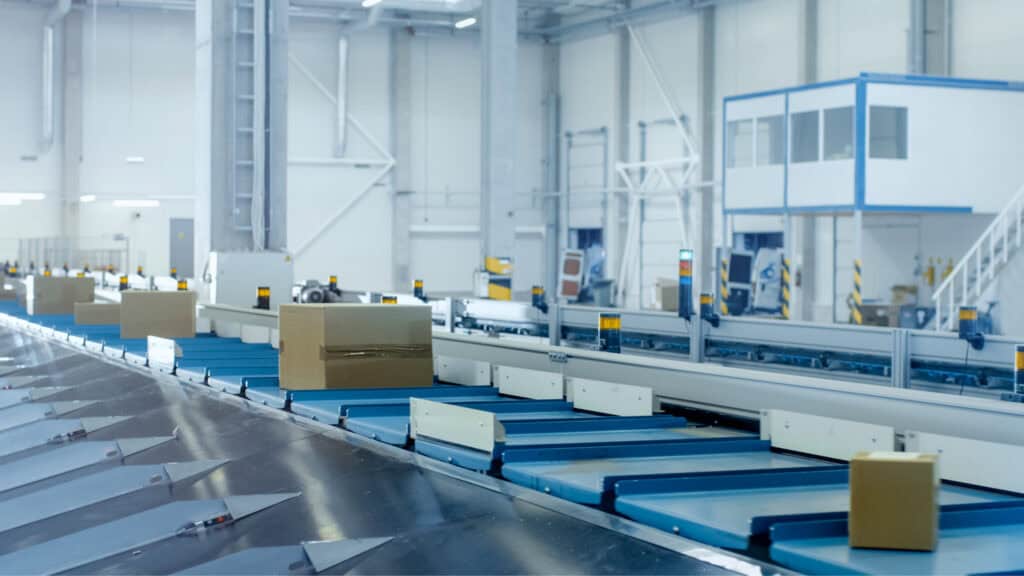 push tray sortation conveyor