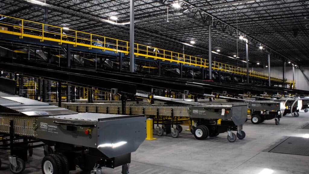 powered extendable loading conveyor descriptor image