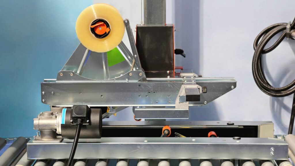 carton case sealer print and apply equipment description image