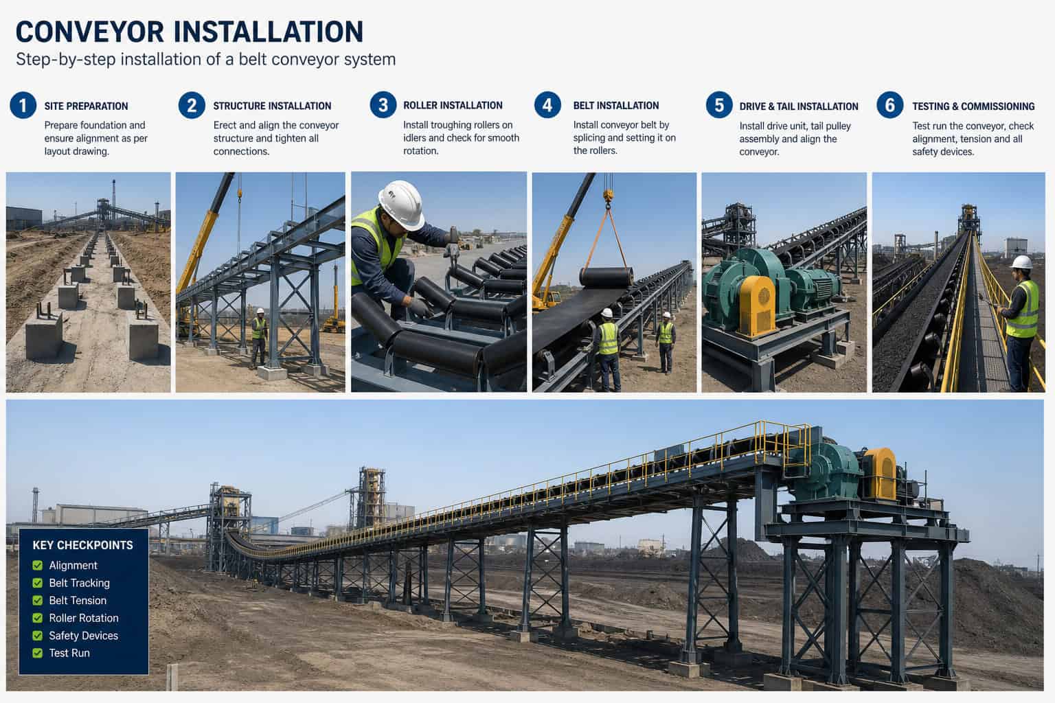 conveyor installation services