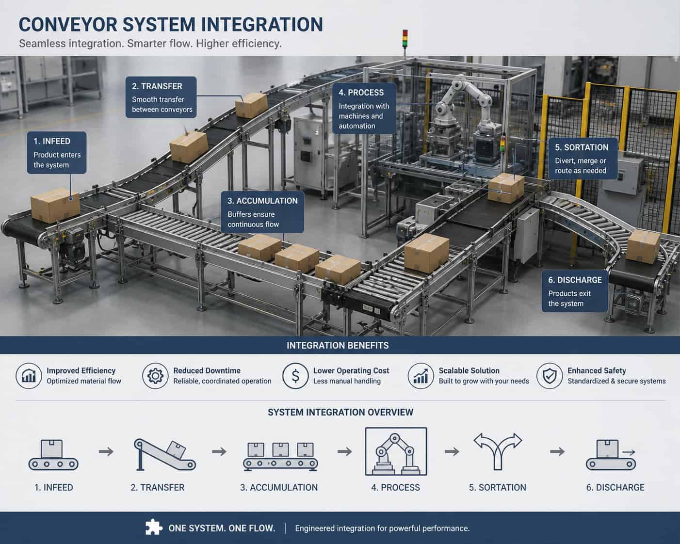 conveyor system integration
