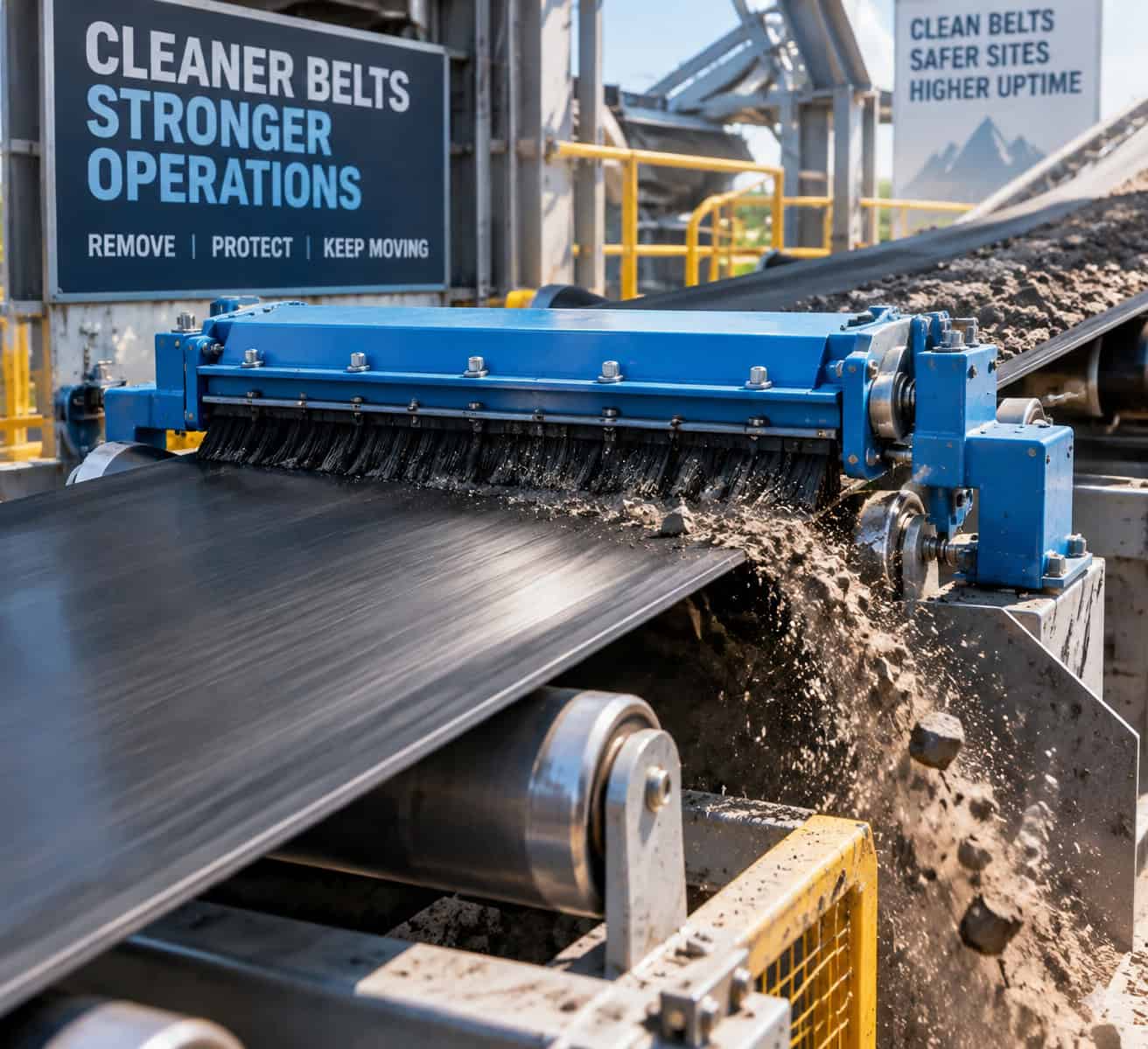 conveyor belt cleaner